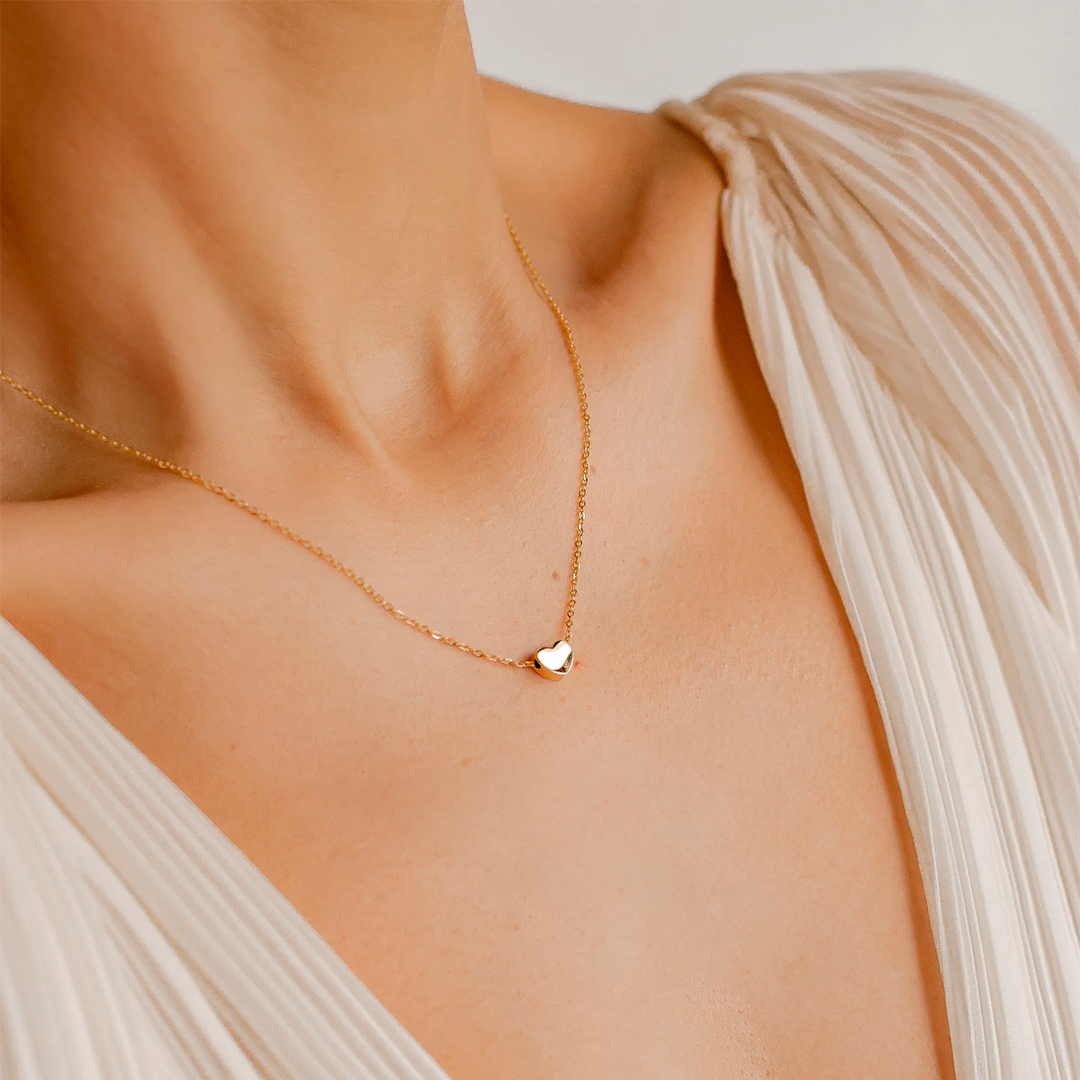 Colgante Corazón en Oro 18K